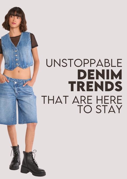 Unstoppable Denim Trends That Are Here to Stay
