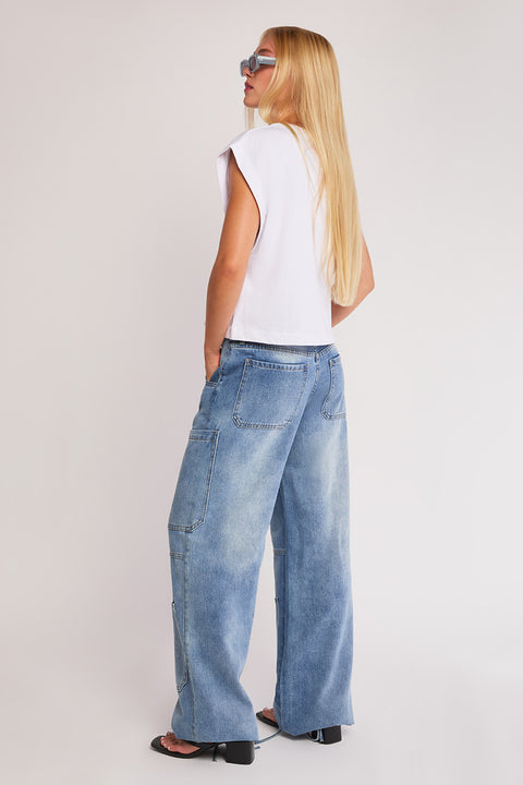 Nirvana - Wide Leg Cargo Pant