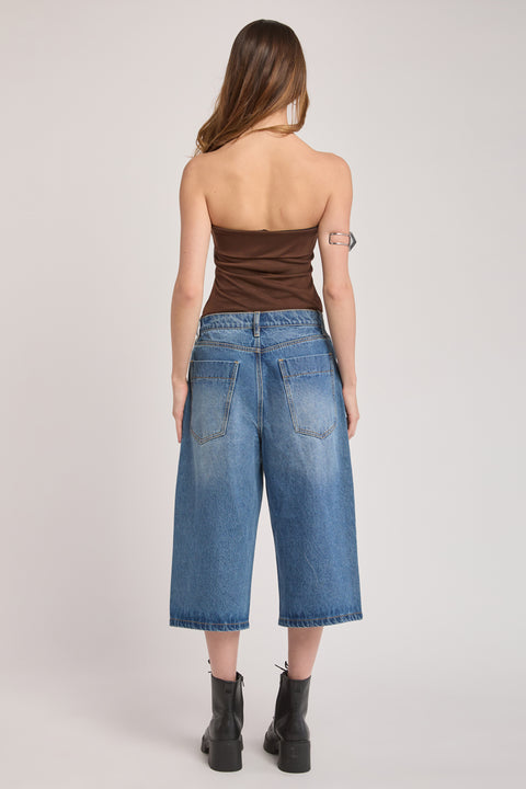 Wren - Loose Fit Non Stretch Long Jort
