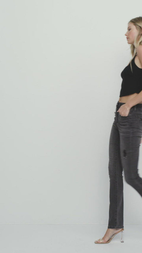 LAUREL - HIGH RISE BOOTCUT STRETCH - PTCL