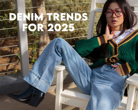 Barrel jeans and jorts are here to stay: denim trends for 2025