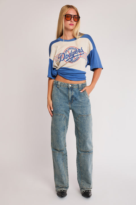 Echo - Slouchy Non Stretch Workwear Denim