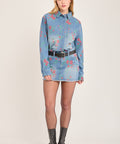 Buy Floral Denim Set