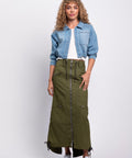 Scarlett - Cargo Maxi Skirt - PTCL