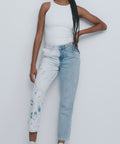 KIT - DENIM BLOCK MID RISE - PTCL