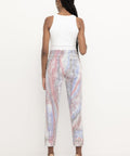 Space - Marbled High Rise Mom Jean - PTCL